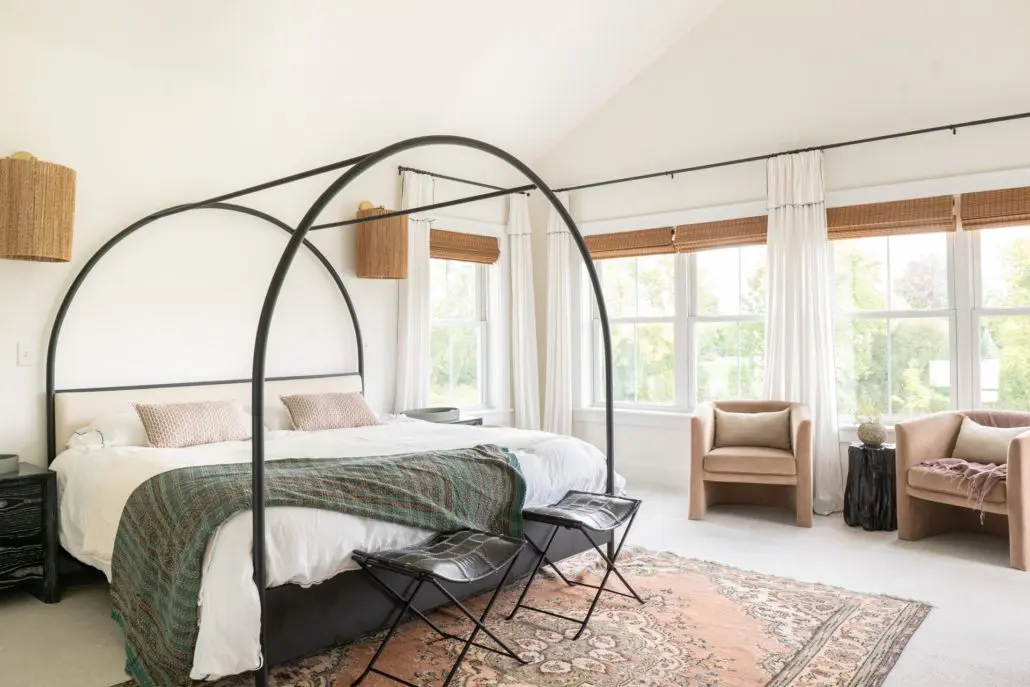 The Florence master bedroom