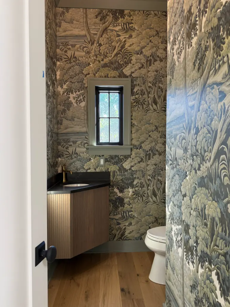 The Grove powder room