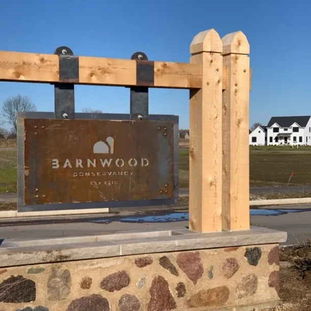 Barnwood Conservancy Sign
