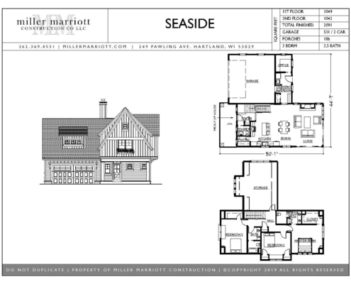 Seaside Home Plan