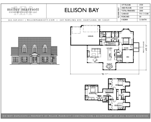 Ellison Bay Home Plan