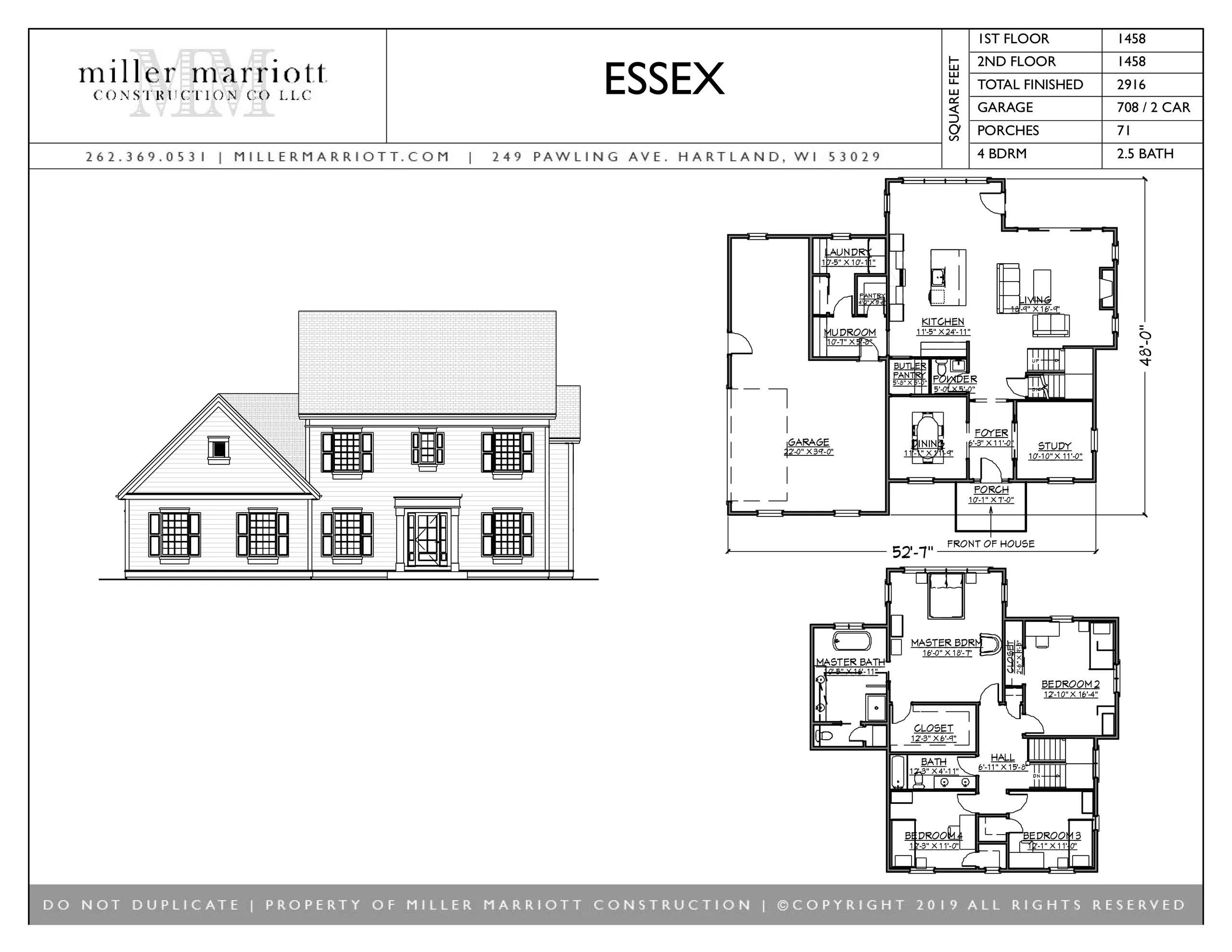 Essex Home Plan