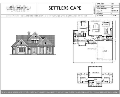 Settlers Cape Home Plan