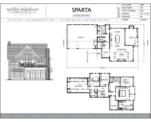 Sparta Lake Home Plan
