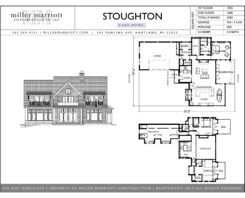 Stoughton Lake Home Plan