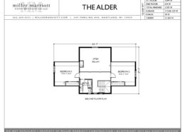 The Alder Second Floor Plan