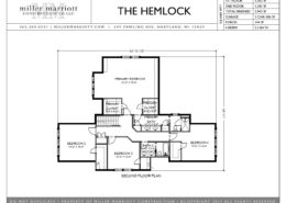 The Hemlock Second Floor Plan