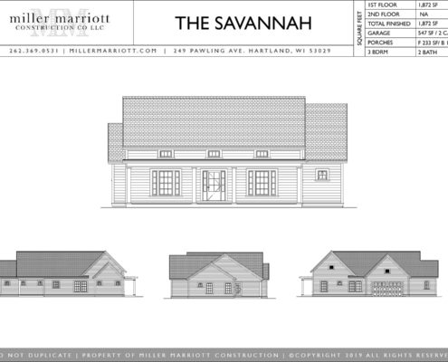The Savannah Home plan