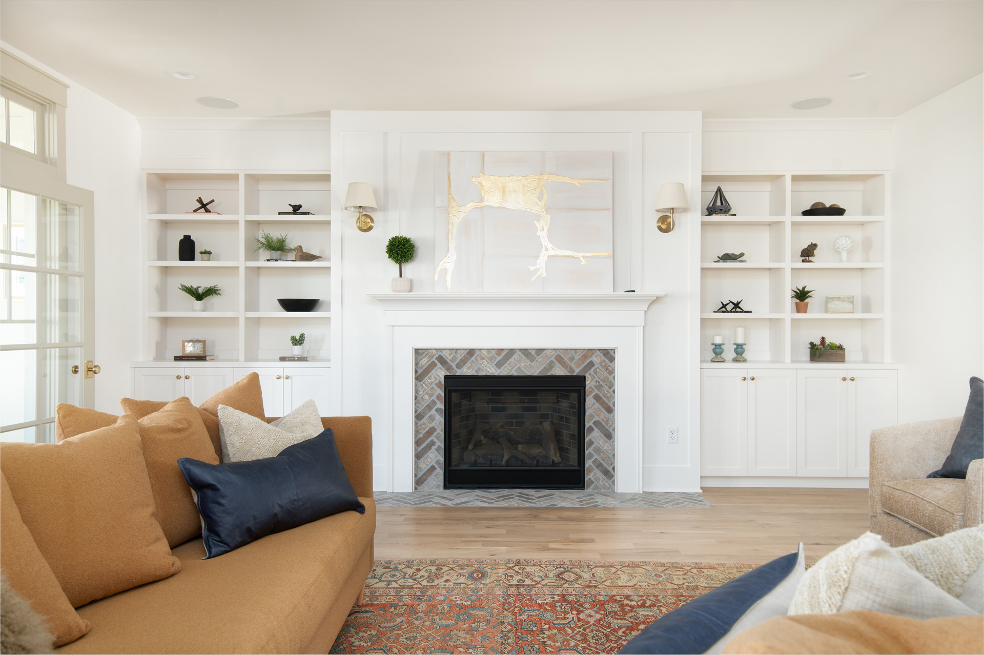 The Nantucket living room