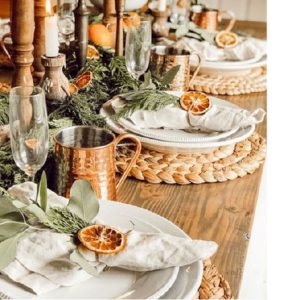 Thanksgiving tablescape