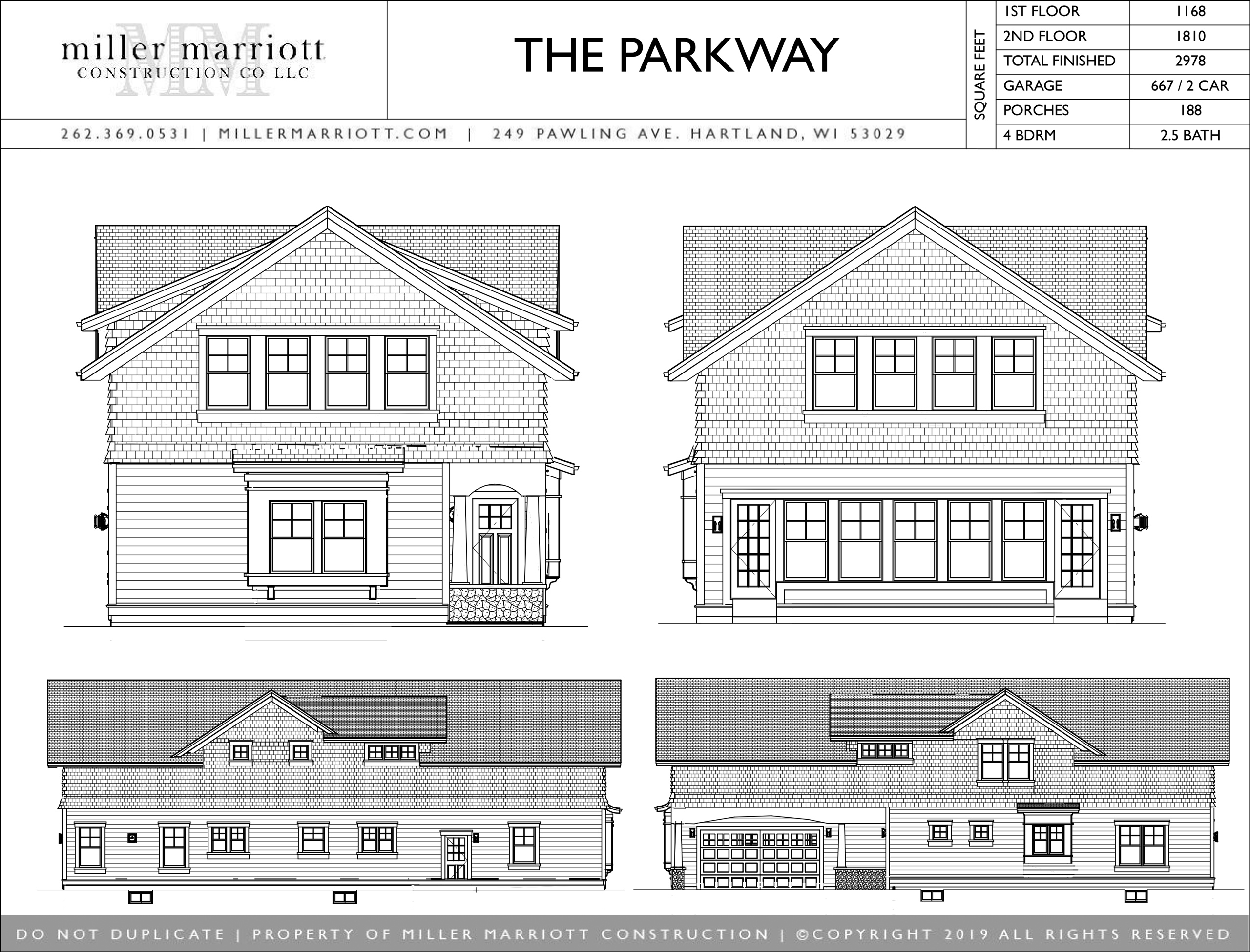 The Parkway cutsheet