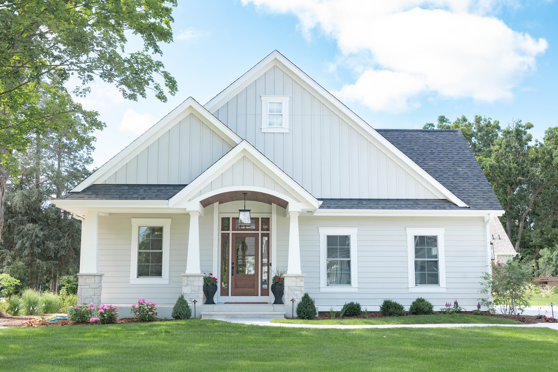 The Brooks front elevation