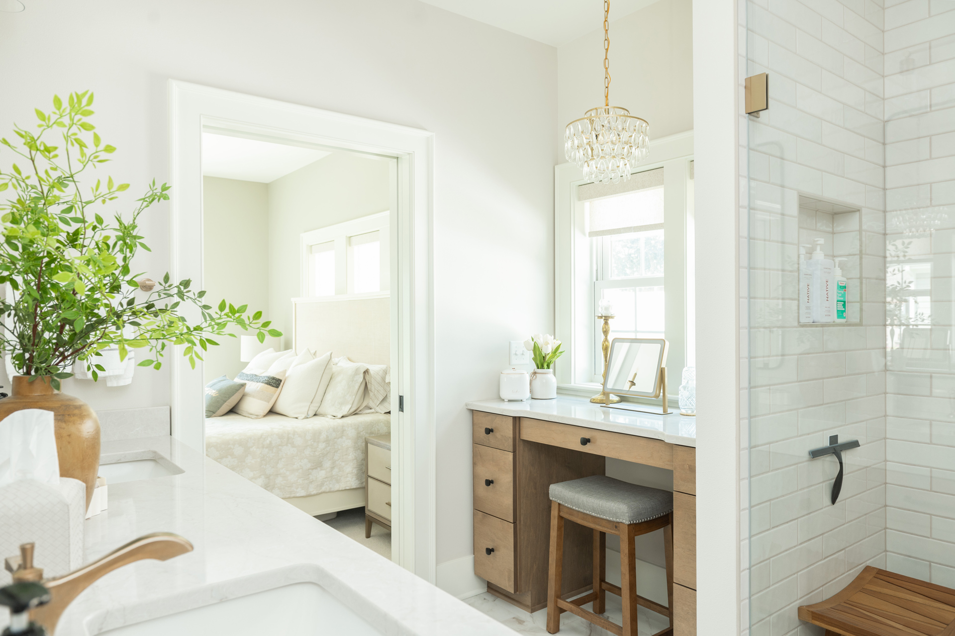 The Brooks Master bath