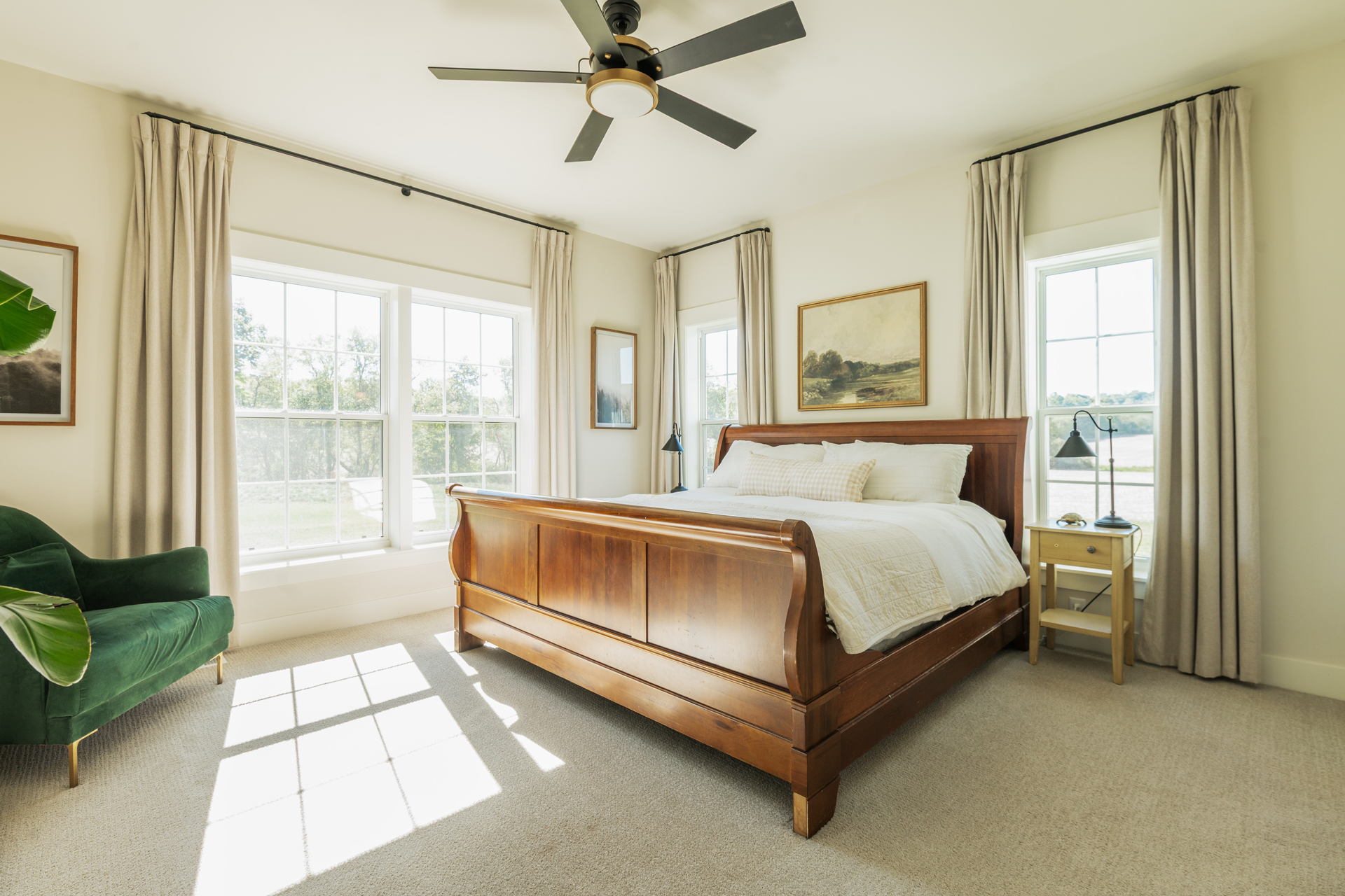 The Pleasant Hill Master Bedroom