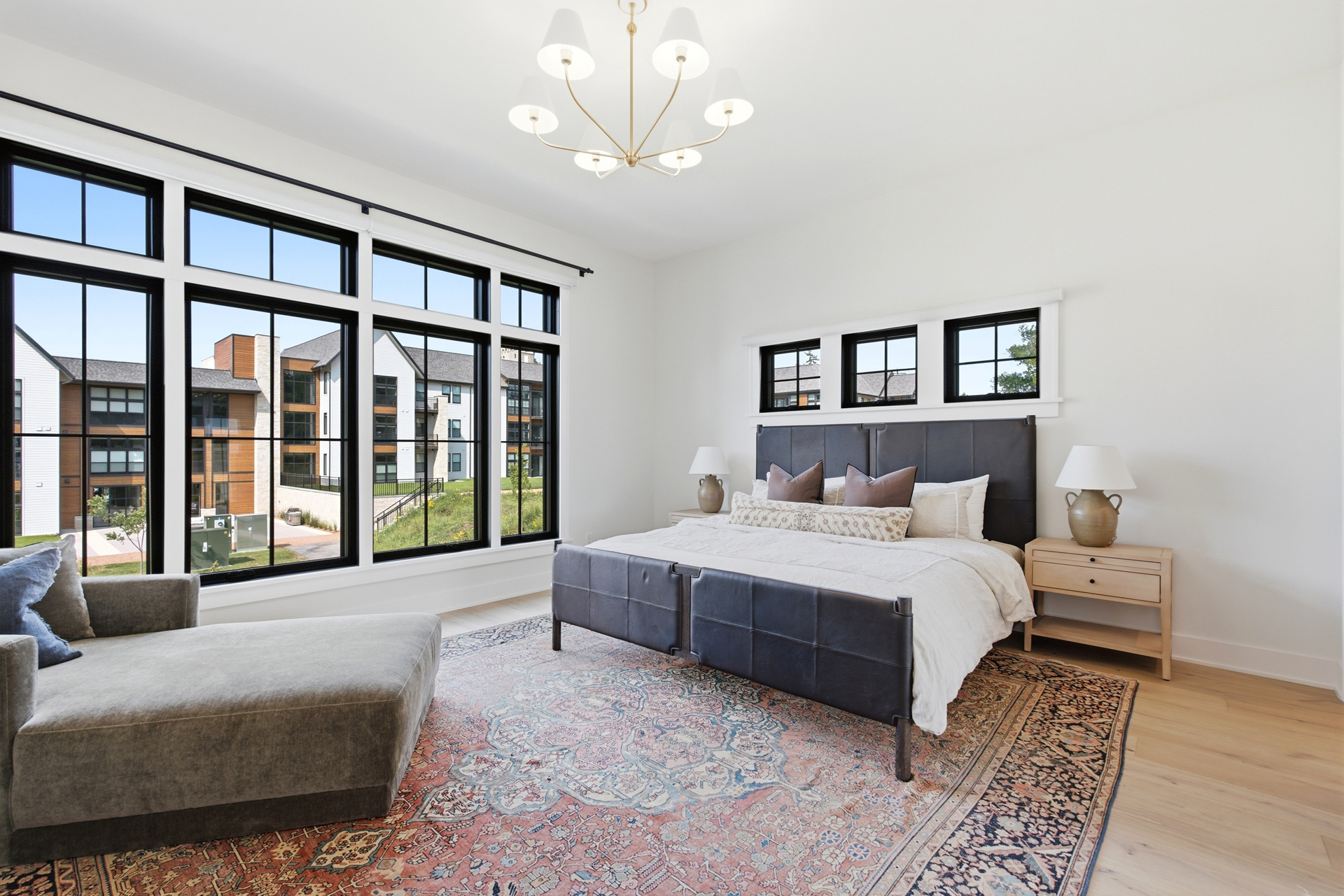 The Grove master bedroom